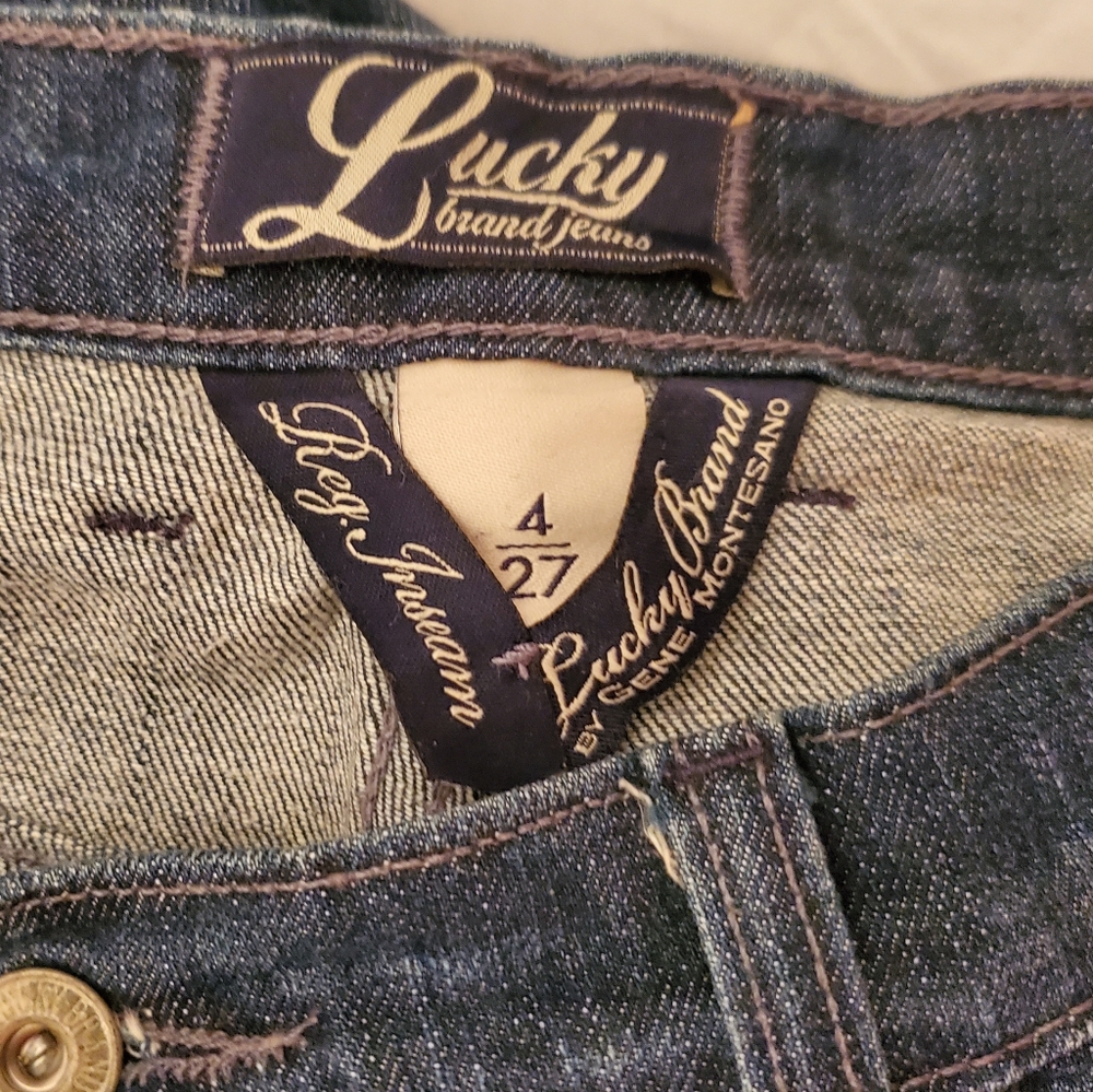 Lucky Brand ladies jeans- Size: 4